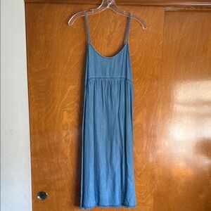 Lou & Grey Blue Spaghetti Strap Midi Sundress